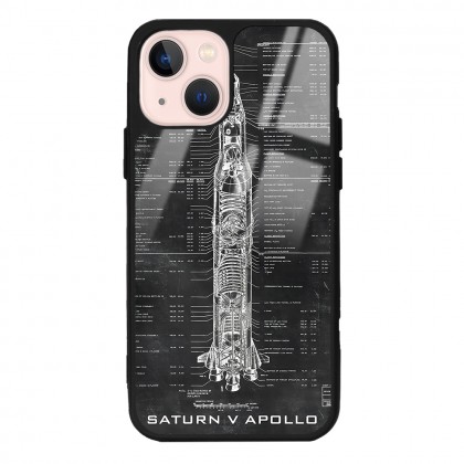 Apollo Plan Tasarımlı Glossy Telefon Kılıfı