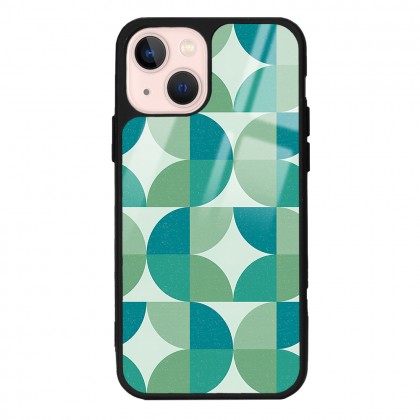 Retro Green Duvar Kağıdı Tasarımlı Glossy Telefon Kılıfı