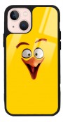 Yellow Angry Birds Tasarımlı Glossy Telefon Kılıfı