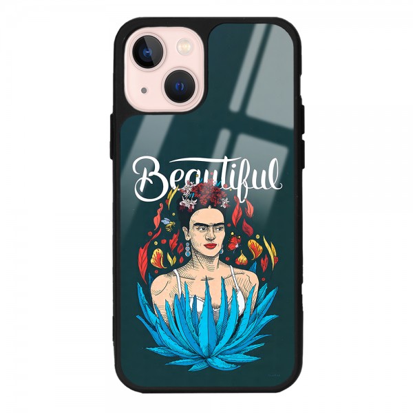 Beautiful Frida Kahlo Tasarımlı Glossy Telefon Kılıfı