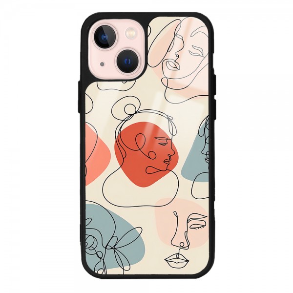 Nude Maske Tasarımlı Glossy Telefon Kılıfı