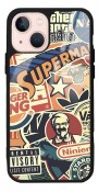 Retro Marka Tasarımlı Glossy Telefon Kılıfı