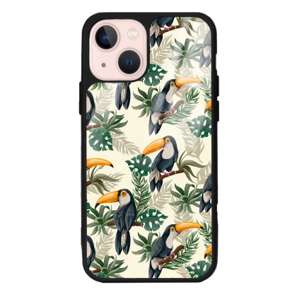 Tukan Kuşu Tasarımlı Glossy Telefon Kılıfı