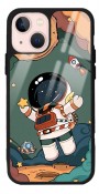 Anime astronot Tasarımlı Glossy Telefon Kılıfı