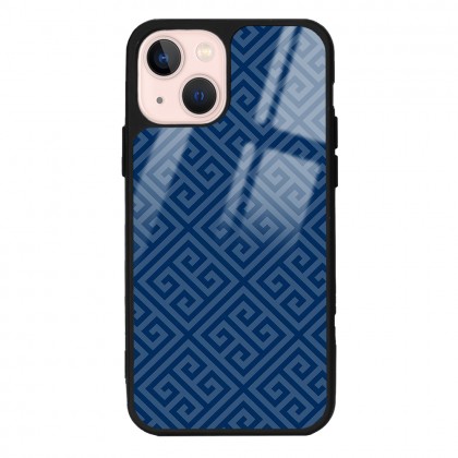 Blue motif Tasarımlı Glossy Telefon Kılıfı