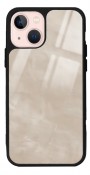 Süt Kahvesi Mermer Tasarımlı Glossy Telefon Kılıfı