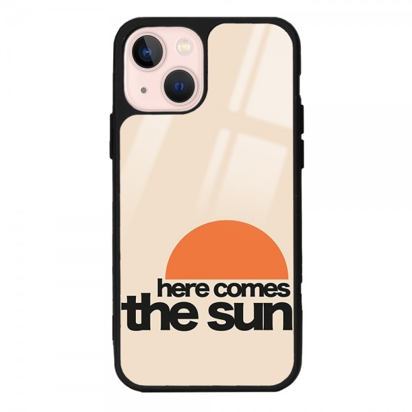 The Sun Tasarımlı Glossy Telefon Kılıfı