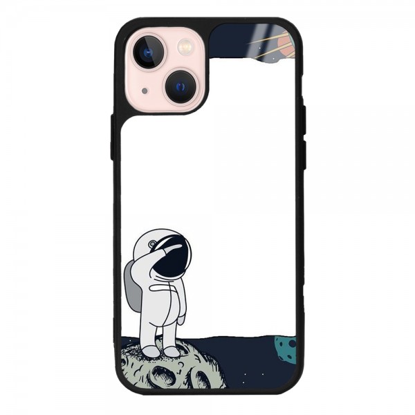 Astronot Tasarımlı Glossy Telefon Kılıfı