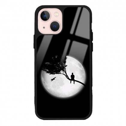 Aya Bakış Tasarımlı Glossy Telefon Kılıfı