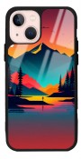 Günbatımı Tasarımlı Glossy Telefon Kılıfı