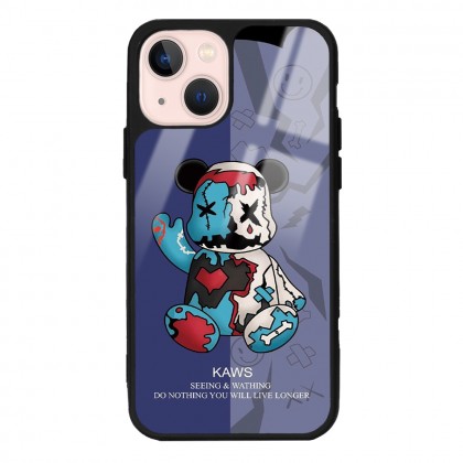 Kaws Bear Tasarımlı Glossy Telefon Kılıfı