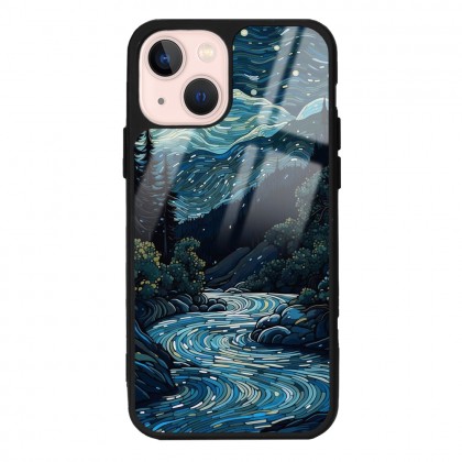 Night Tasarımlı Glossy Telefon Kılıfı