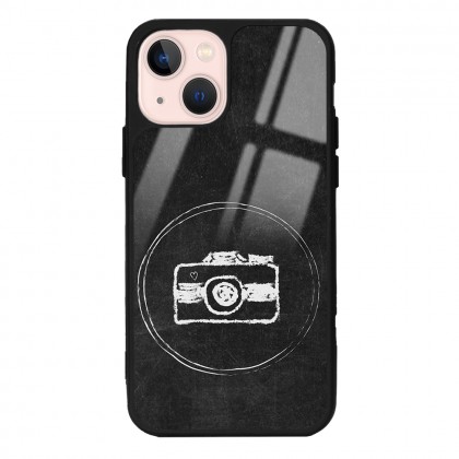 Camera Tasarımlı Glossy Telefon Kılıfı