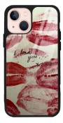 I Love You Tasarımlı Glossy Telefon Kılıfı