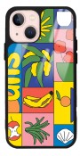 Retro Collage Tasarımlı Glossy Telefon Kılıfı