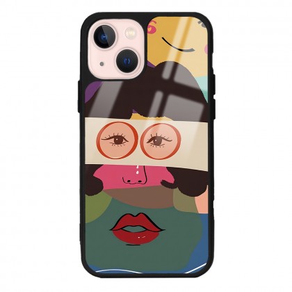 Vintage Eyes Tasarımlı Glossy Telefon Kılıfı