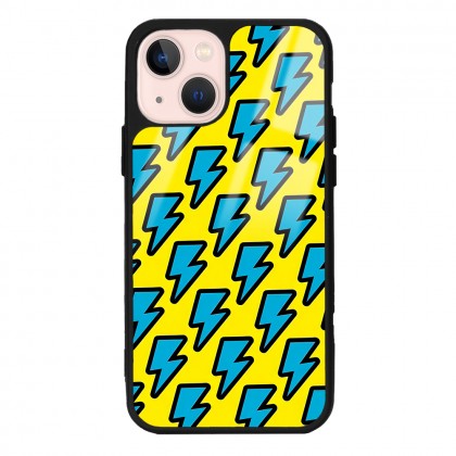 Yellow Flash Tasarımlı Glossy Telefon Kılıfı