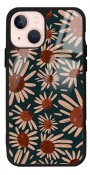 Retro Daisy Tasarımlı Glossy Telefon Kılıfı