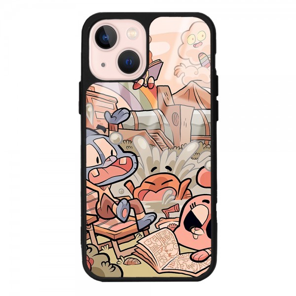 Gumball Tasarımlı Glossy Telefon Kılıfı
