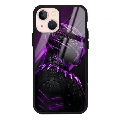 Black Panter Tasarımlı Glossy Telefon Kılıfı