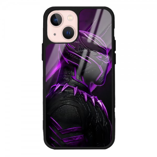 Black Panter Tasarımlı Glossy Telefon Kılıfı