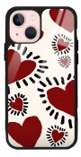Brush Heart Tasarımlı Glossy Telefon Kılıfı