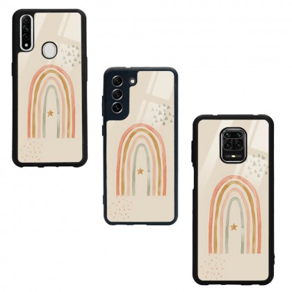Suluboya Art Tasarımlı Glossy Telefon Kılıfı