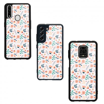 Minik Sonbahar Tasarımlı Glossy Telefon Kılıfı