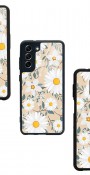 Büyük Papatya Tasarımlı Glossy Telefon Kılıfı