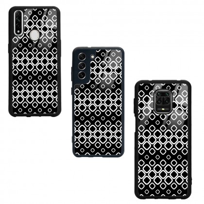 Dörtgen Tasarımlı Glossy Telefon Kılıfı