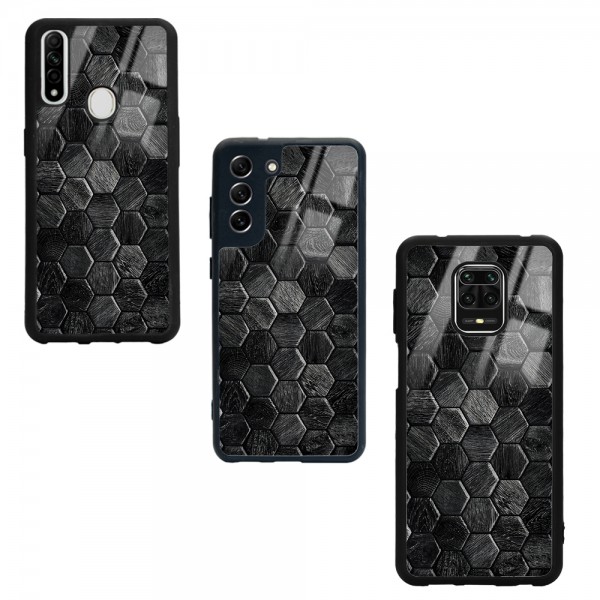 Taşlar Tasarımlı Glossy Telefon Kılıfı