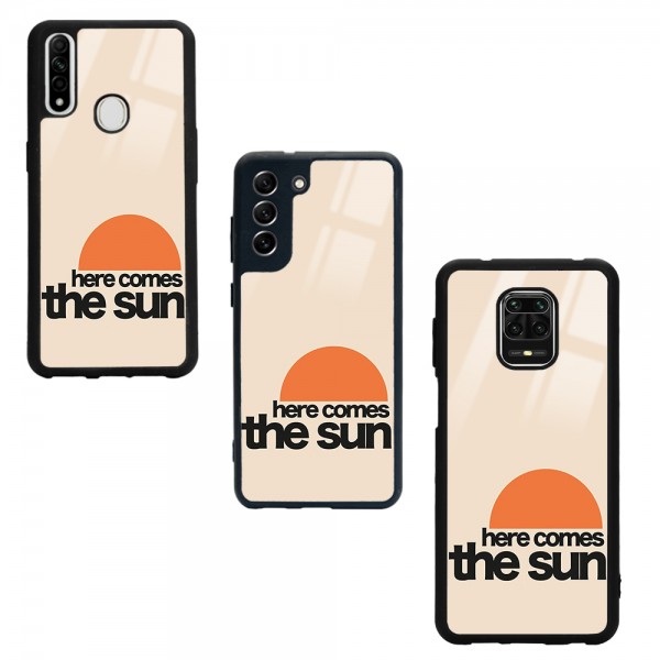The Sun Tasarımlı Glossy Telefon Kılıfı