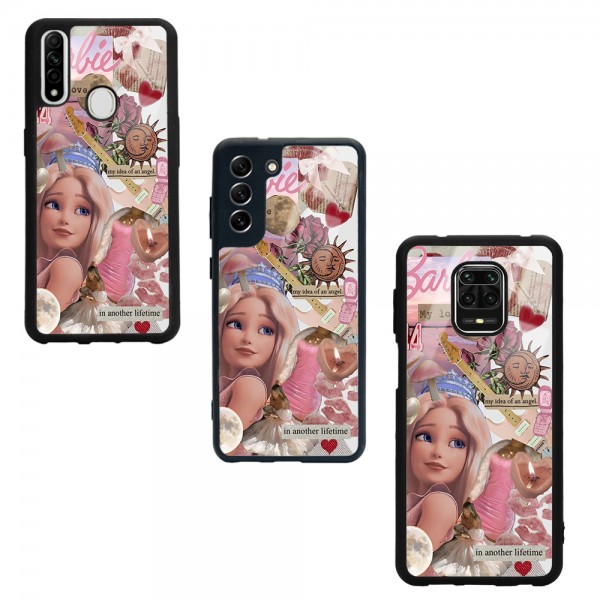 Barbie Tasarımlı Glossy Telefon Kılıfı