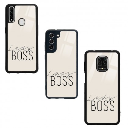 Lady Boss Tasarımlı Glossy Telefon Kılıfı