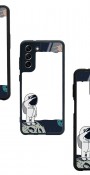 Astronot Tasarımlı Glossy Telefon Kılıfı
