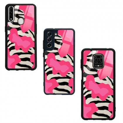 Pink Milky Tasarımlı Glossy Telefon Kılıfı