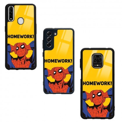 Homework Tasarımlı Glossy Telefon Kılıfı
