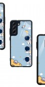 Mini Astronot Tasarımlı Glossy Telefon Kılıfı