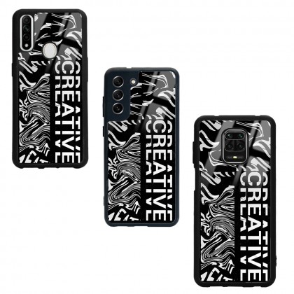Creative Tasarımlı Glossy Telefon Kılıfı