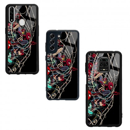 Spider Earth Tasarımlı Glossy Telefon Kılıfı