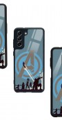 Blue Avengers Tasarımlı Glossy Telefon Kılıfı