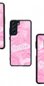 Barbie Logo Tasarımlı Glossy Telefon Kılıfı