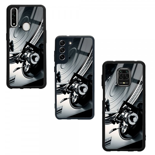 Plakçalar Tasarımlı Glossy Telefon Kılıfı