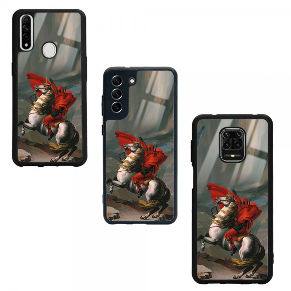 Samuray Deedpool Tasarımlı Glossy Telefon Kılıfı