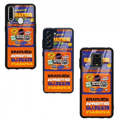 Retro Club Tasarımlı Glossy Telefon Kılıfı