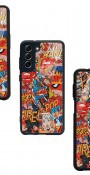 Retro Comics Tasarımlı Glossy Telefon Kılıfı