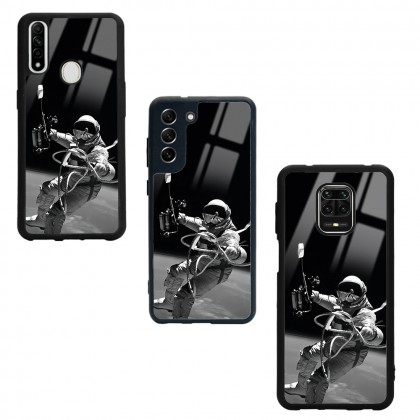 Space Tasarımlı Glossy Telefon Kılıfı