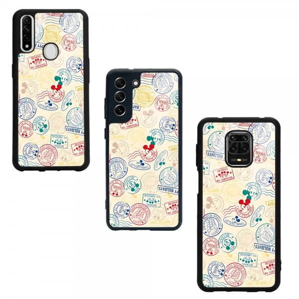 Mickey Stamp Tasarımlı Glossy Telefon Kılıfı
