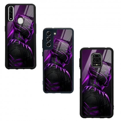 Black Panter Tasarımlı Glossy Telefon Kılıfı