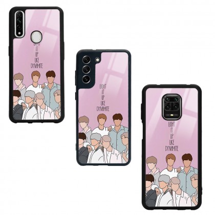 BTS K-Pop Tasarımlı Glossy Telefon Kılıfı